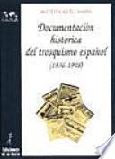 Documentación histórica del trosquismo español, 1936-1948