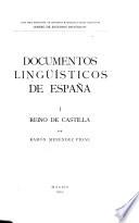 Documentos lingüísticos de España