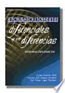 Libro Ecuaciones diferenciales y en diferencias