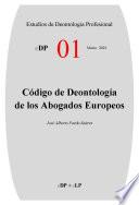 Libro eDP 01. Código de Deontología de los Abogados Europeos