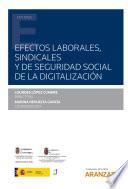 Libro Efectos laborales, sindicales y de seguridad social de la digitalización