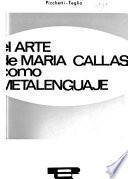 El arte de María Callas como metalenguaje