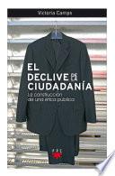 Libro El declive de la ciudadanía