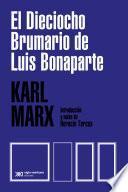 Libro El Dieciocho Brumario de Luis Bonaparte