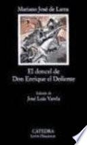 Libro El doncel de don Enrique el Doliente