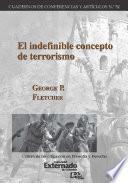 Libro El indefinible concepto de terrorismo