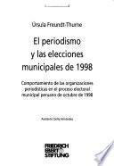 El periodismo y las elecciones municipales de 1998