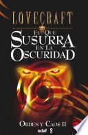 Libro El que susurra en la oscuridad