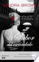 Libro El sabor del escándalo