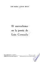 El surrealismo en la poesía de Luis Cernuda