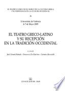 El teatre clàssic al marc de la cultura grega i la seua pervivència dins la cultura occidental