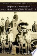 Libro Empresas y empresarios en la historia de Chile