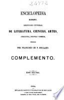 Enciclopedia moderna: (1864. 1083 p.)