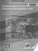 Encuesta nacional de la dinámica demográfica 2009