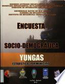 Encuesta socio-demográfica: Yungas