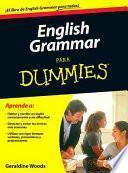 Libro English Grammar para Dummies / English Grammar For Dummies