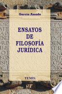 Libro Ensayos de filosofía jurídica