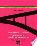 Libro Entre la lógica y el derecho