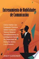 Libro Entrenamiento de habilidades de comunicación