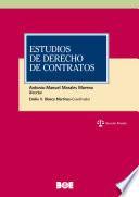 Estudio de Derecho de contratos (2 volúmenes)