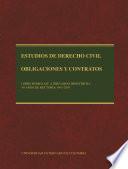 Libro Estudios de Derecho Civil: obligaciones y contratos, tomos II