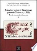 Estudios sobre el cancionero general (Valencia, 1511)