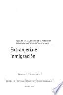 Extranjería e inmigración