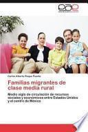 Familias Migrantes de Clase Media Rural