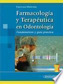 Libro Farmacologia Y Terapeutica En Odontologia / Pharmacology and Therapeutics in Dentistry