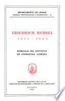 Friedrich Hebbel, 1813-1863