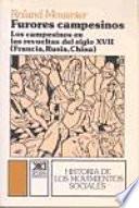 Libro Furores campesinos