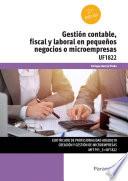 Libro Gestión contable, fiscal y laboral en pequeños negocios o microempresas
