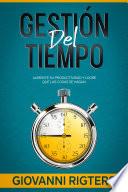 Libro Gestión del tiempo