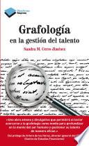 Libro Grafología en la gestión del talento
