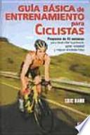 Libro Guía básica de entrenamiento para ciclistas