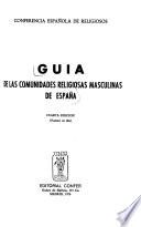 Guía de las comunidades religiosas masculinas de España