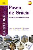Libro Guía del paseo de Gràcia de Barcelona