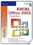 Libro Guía rápida. Excel Office 2003