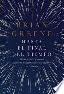 Libro Hasta el final del tiempo