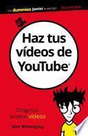 Libro Haz tus vídeos de YouTube