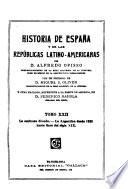 Historia de España y de las Repúblicas latino-americanas