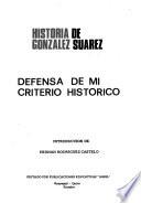 Historia de González Suárez