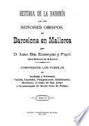 Historia de la Baronía de los señores Obispos de Barcelona en Mallorca