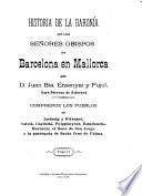 Historia de la Baronía de los señores obispos de Barcelona en Mallorca