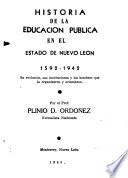 Historia de la educación pública en el estado de Nuevo León, 1592-1942: Cultura artística. Cultura literaria