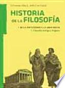 Historia de la filosofía I. De la Antigüedad a la Edad Media