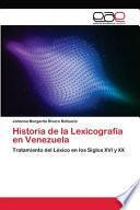 Historia de la Lexicografía en Venezuela
