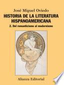 Libro Historia de la literatura hispanoamericana