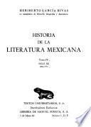 Historia de la literatura mexicana: Siglo XX, 1951-1971
