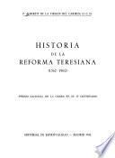 Historia de la reforma teresiana (1562-1962)